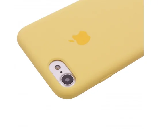Чехол Silicone case (AAA) для Apple iPhone 7 / 8 (4.7") Желтый / Pollen