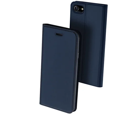Чехол-книжка Dux Ducis с карманом для визиток для Apple iPhone 7 / 8 / SE (2020) (4.7") Синий