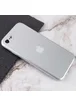 TPU+Glass чехол Matte Candy Full camera для Apple iPhone 7 / 8 / SE (2020) (4.7") Белый