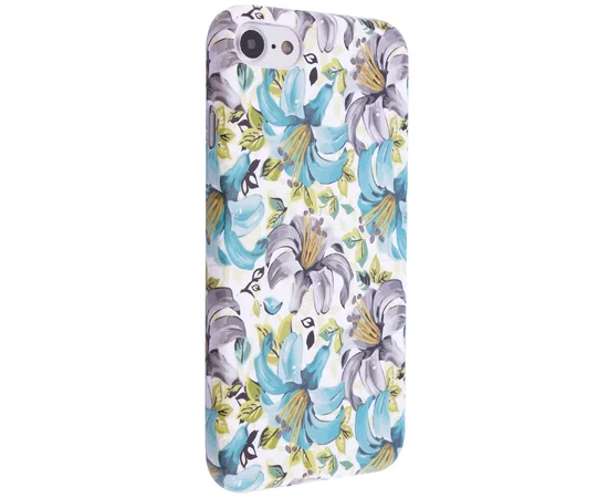 Tpu чехол "SM" светящийся (Glow in the Dark) для Apple iPhone 7 / 8 (4.7") Белый