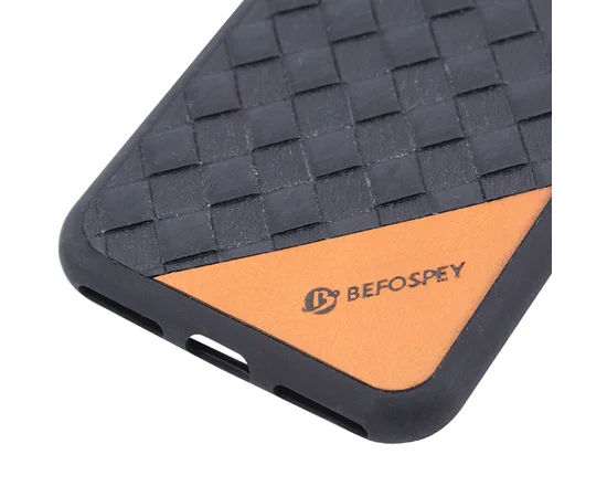 TPU чехол Befospey стеганый для Apple iPhone 7 / 8 (4.7") Черный