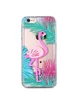 Пластиковая накладка Shine Flamingo для Apple iPhone 7 / 8 (4.7") Зеленые листья