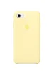 Чехол Silicone Case (AA) для Apple iPhone 7 / 8 (4.7") Желтый / Mellow Yellow