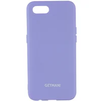Чехол Silicone Case GETMAN for Magnet для Apple iPhone 7 / 8 / SE (2020) (4.7") Сиреневый / Dasheen