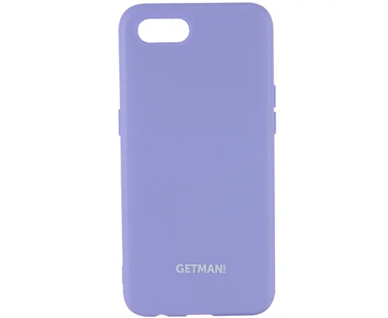 Чехол Silicone Case GETMAN for Magnet для Apple iPhone 7 / 8 / SE (2020) (4.7") Сиреневый / Dasheen