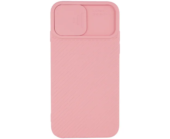 Чехол Camshield Square TPU со шторкой для камеры для Apple iPhone 7 / 8 / SE (2020) (4.7") Rose Gold