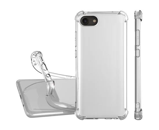 TPU чехол GETMAN Ease с усиленными углами для Apple iPhone SE (2020) / 7 / 8 Прозрачный / Transparent