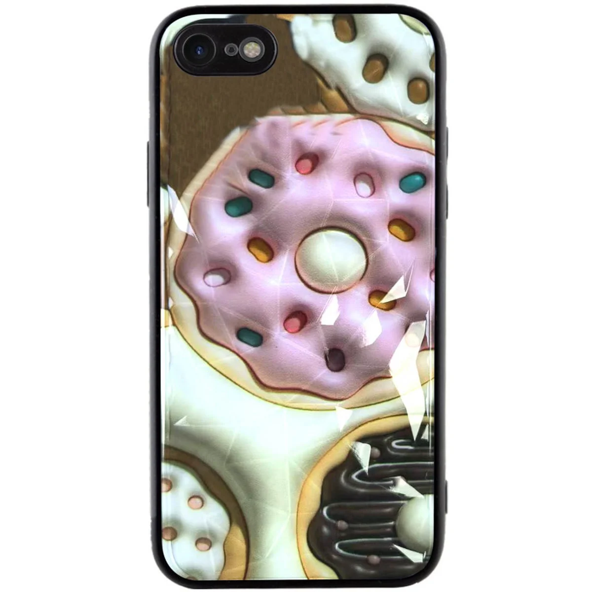 TPU+PC чехол Prisma Fluffie для Apple iPhone 7 / 8 / SE (2020) (4.7") Donut