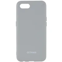Чохол Silicone Case GETMAN for Magnet для Apple iPhone 7/8 / SE (2020) (4.7 ") Сірий / Mist Blue