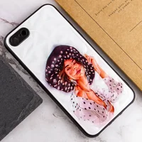 TPU+PC чехол Prisma Ladies для Apple iPhone 7 / 8 / SE (2020) (4.7") Girl in a hat