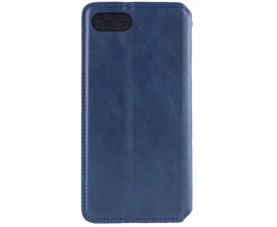 Кожаный чехол-книжка GETMAN Cubic (PU) для Apple iPhone 7 / 8 / SE (2020) (4.7") Синий