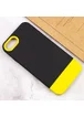 Чехол TPU+PC Bichromatic для Apple iPhone 7 / 8 / SE (2020) (4.7") Black / Yellow