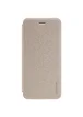 Кожаный чехол (книжка) Nillkin Sparkle Series для Apple iPhone 7 / 8 (4.7") Золотой