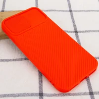 Чехол Camshield Square TPU со шторкой для камеры для Apple iPhone 7 / 8 / SE (2020) (4.7") Красный