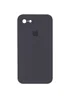 Чехол Silicone Case Square Full Camera Protective (AA) для Apple iPhone 7 / 8 / SE (2020) (4.7") Серый / Dark Gray