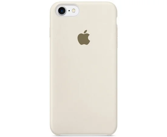 Чехол Silicone Case (AA) для Apple iPhone 7 / 8 (4.7") Бежевый / Creamy White