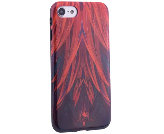 TPU чехол Kutis Print "I want personality" для Apple iPhone 7 / 8 (4.7") Красный / фиолетовый