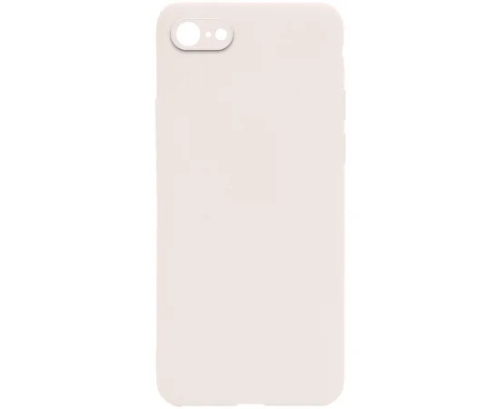 Силиконовый чехол Candy Full Camera для Apple iPhone 7 / 8 / SE (2020) (4.7") Бежевый / Antigue White