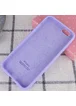 Чехол Silicone case (A) (с закрытым низом) для Apple iPhone 7 / 8 (4.7") Сиреневый / Dasheen