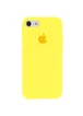 Чехол Silicone case (A) (с закрытым низом) для Apple iPhone 7 / 8 (4.7") Желтый / Yellow
