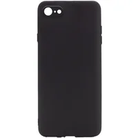 Силіконовий чохол Candy Full Camera для Apple iPhone 7/8 / SE (2020) (4.7 ") Чорний / Black