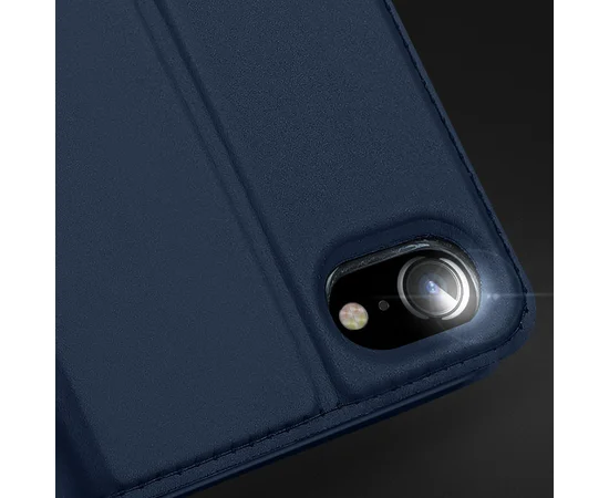 Чехол-книжка Dux Ducis с карманом для визиток для Apple iPhone 7 / 8 / SE (2020) (4.7") Синий