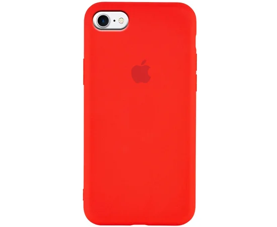 Чехол Silicone Case Slim Full Protective для Apple iPhone 7 / 8 (4.7") Красный / Red
