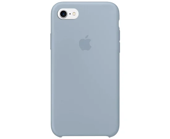 Чехол Silicone Case (AA) для Apple iPhone 7 / 8 (4.7") Голубой / Lilas Cream