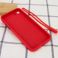 Чехол TPU Square Full Camera для Apple iPhone 7 / 8 / SE (2020) (4.7") Красный