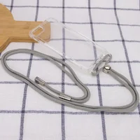 Чехол TPU Crossbody Transparent для Apple iPhone 7 / 8 / SE (2020)(4.7") Серый