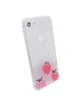 TPU чехол Luxury Diamond full protective для Apple iPhone 7 / 8 (4.7") Красный / Клубника