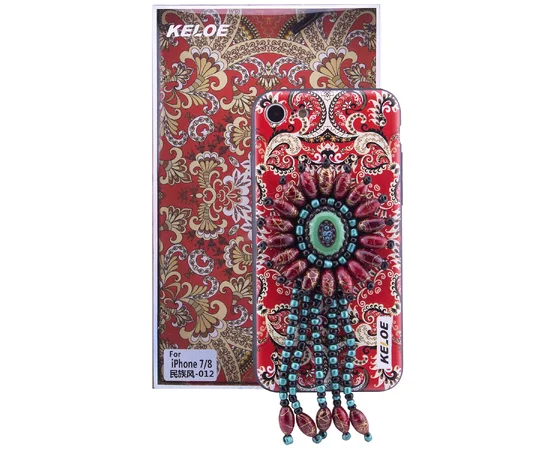 TPU+PC чехол "Keloe" National Style для Apple iPhone 7 / 8 (4.7") Узор 012
