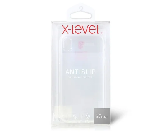 TPU чехол X-Level Anti-Slip series для Apple iPhone 7 / 8 (4.7") Прозрачный