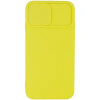 Чехол Camshield Square TPU со шторкой для камеры для Apple iPhone 7 / 8 / SE (2020) (4.7") Желтый