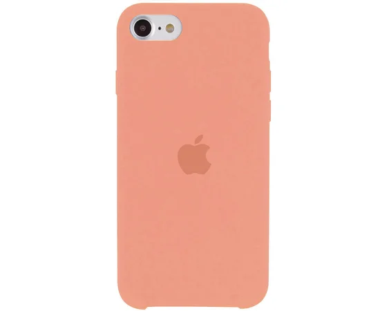 Чехол Silicone Case (AA) для Apple iPhone SE (2020) Розовый / Peach