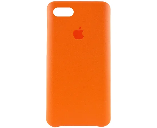 Кожаный чехол AHIMSA PU Leather Case Logo (A) для Apple iPhone 7 / 8 / SE (2020) (4.7") Оранжевый