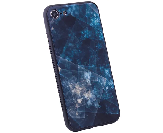 TPU+Glass чехол YCT для Apple iPhone 7 / 8 (4.7")  Изумрудный