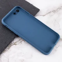 TPU + Glass чохол Matte Candy Full camera для Apple iPhone 7/8 / SE (2020) (4.7 ") Синій