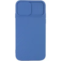 Чехол Camshield Square TPU со шторкой для камеры для Apple iPhone 7 / 8 / SE (2020) (4.7") Синий