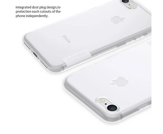 TPU чехол Nillkin Nature Series для Apple iPhone 7 / 8 (4.7") Бесцветный (прозрачный)