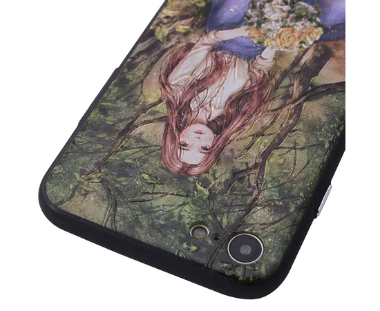 TPU+PC чехол YCT картина для Apple iPhone 7 / 8 (4.7") Девочка в саду