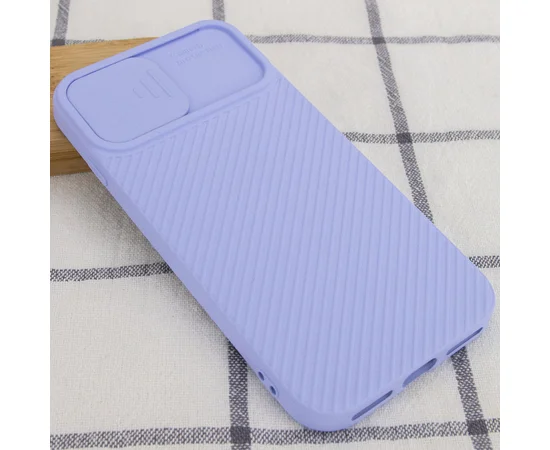 Чохол Camshield Square TPU зі шторкою для камери для Apple iPhone 7/8 / SE (2020) (4.7 ") Блакитний