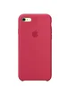 Чехол Silicone case (A) для Apple iPhone 7 / 8 (4.7") Розовый  / Rose red