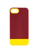 Чехол TPU+PC Bichromatic для Apple iPhone 7 / 8 / SE (2020) (4.7") Brown burgundy / Yellow