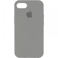 Чохол Silicone Case Full Protective (AA) Apple iPhone 7 / 8 / SE (2020) (4.7") Сірий / Pewter