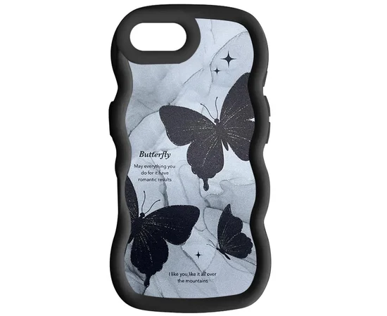Чехол TPU Cloudy Pictures для Apple iPhone 7 / 8 / SE (2020) / SE (2022) (4.7") Butterflies