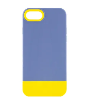 Чехол TPU+PC Bichromatic для Apple iPhone 7 / 8 / SE (2020) (4.7") Blue / Yellow