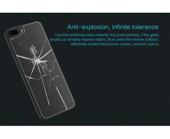 Защитное стекло Nillkin (H) (на заднюю сторону) для Apple iPhone 7 / 8 (4.7") Прозрачное
