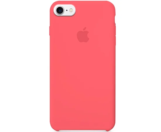 Чехол Silicone Case (AA) для Apple iPhone 7 / 8 (4.7") Арбузный / Watermelon red