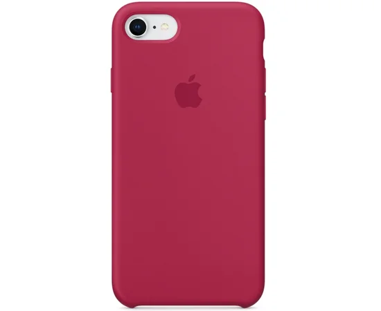 Чехол Silicone case (AAA) для Apple iPhone 7 / 8 (4.7") Красный / Rose Red